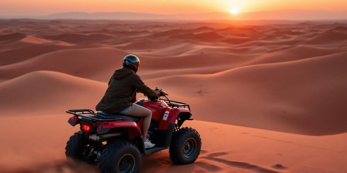 quad dans les dunes desertiques 9667